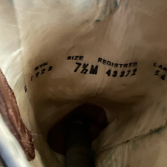 CORRAL Picasso Cognac Full Stitch Boots 7.5 W - Picture 8 of 11